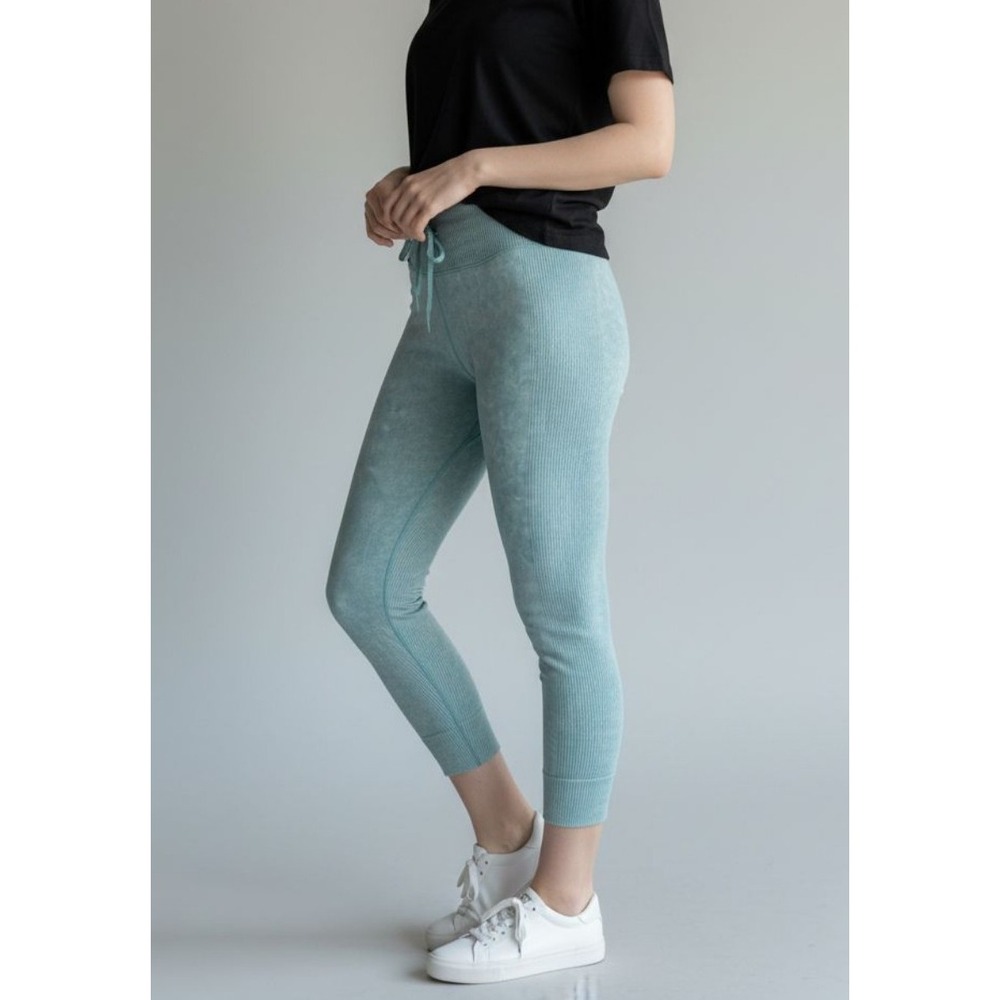 Pink Active VS Ribbed Acid wash XS Leggings